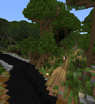 Forest House Minecraft Map The Top Minecraft 1 14 4 Seeds For August 19 Minecraft